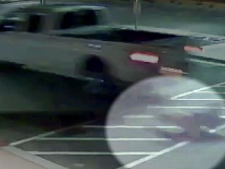 Watch: Caught on Tape: Man Hit by Truck Survives