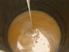 A picture of a barrel of turkey grease.