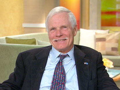 A picture of Ted Turner.