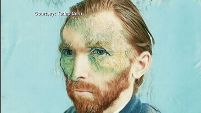 VIDEO: Van Goghs Self-Portrait Recreated Into Modern Photograph