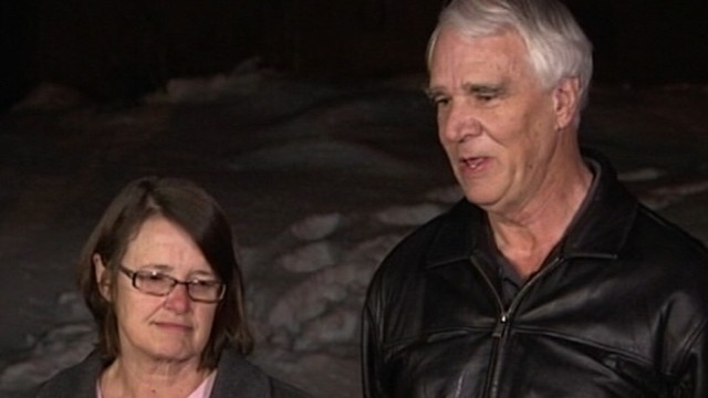 VIDEO: James and Karen Reynolds were held hostage by the ex-LAPD officer for 15 minutes.