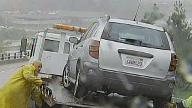 VIDEO: Mike Von Fremd views the damage caused by the torrential rainfall in the West.