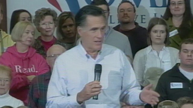 VIDEO: Former Pennsylvania senator is now in third place behind Mitt Romney, Ron Paul.