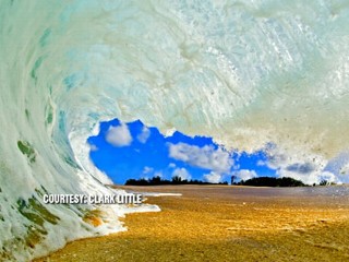 View From Inside A Wave