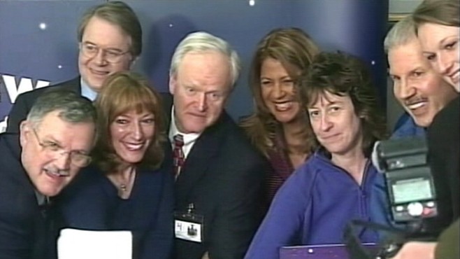 VIDEO: Seven lucky coworkers win big in lottery pool.