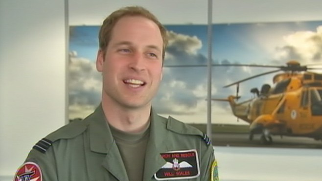 VIDEO: Britain's future king admits to nervousness as big day with Kate approaches.