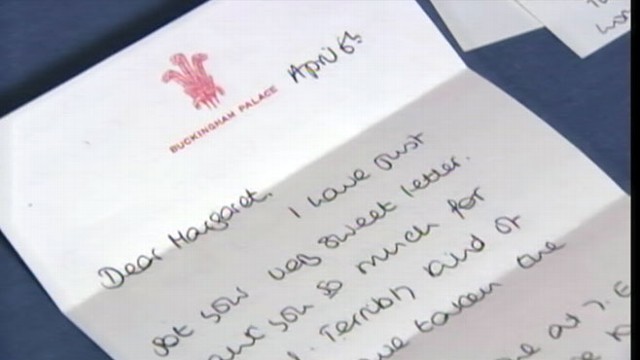 VIDEO: Letters depicting the early days of her marriage are put up for auction