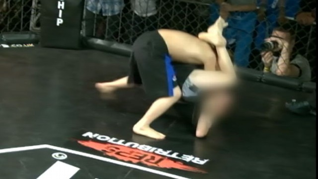 VIDEO: Matches that include children as young as 8 and 9 are legal.