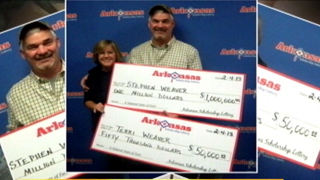 Video: Arkansas Couple Wins Lottery Twice in One Day