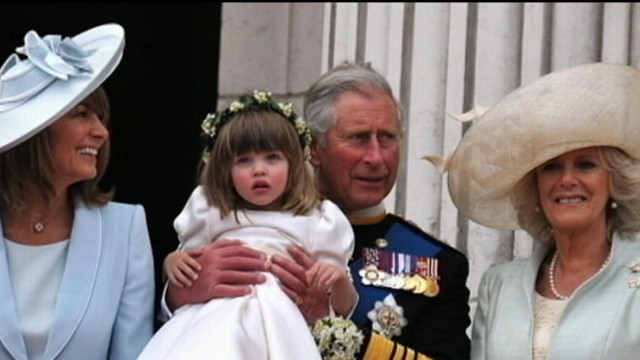 VIDEO: Newborn heir enters historic family, takes third spot in line to throne.