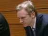 VIDEO: The Wikileaks founder is taken into custody to face charges for sex crimes.
