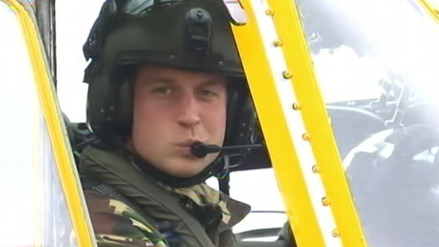 VIDEO: British royal risks high wind, waves to make daring chopper rescue at sea.