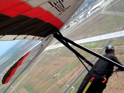 VIDEO: Soar Through the Sky with Pro Hang Gliders