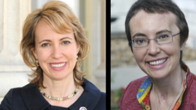 VIDEO: New images appear on Facebook of the wounded congresswoman on the mend.