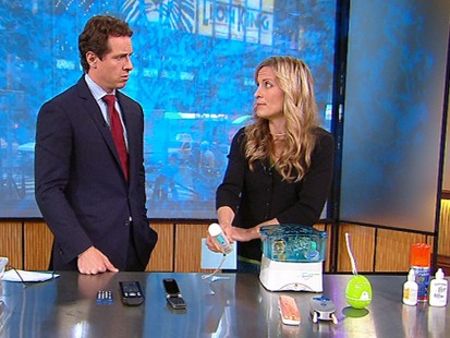 VIDEO: Becky Worley shows what products can eliminate germs on commonly used objects.