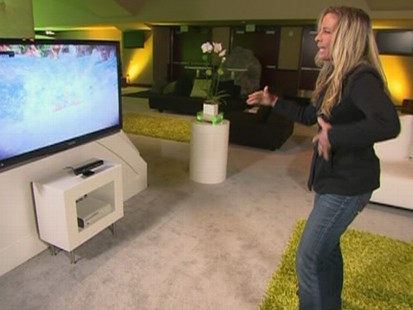 VIDEO: New software allows users to direct the Xbox with their body movements.