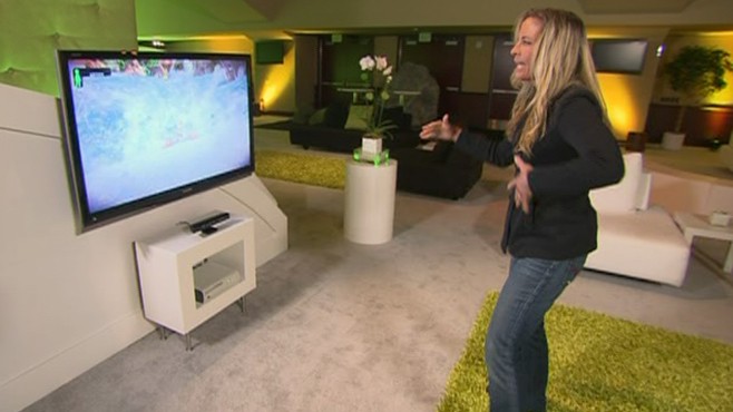 VIDEO: New software allows users to direct the Xbox with their body movements.