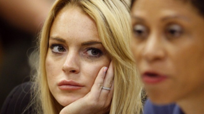 VIDEO: Actress is accused of assaulting a staff member at the Betty Ford Clinic.