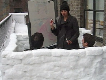 VIDEO: YouTube videos show how people are having fun in the snow.