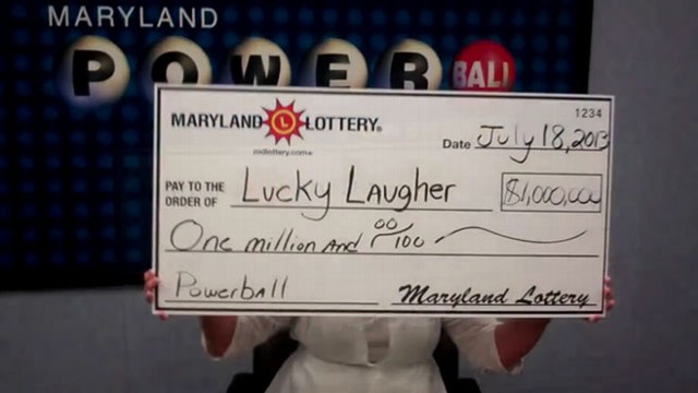 VIDEO: Lottery Winner Cant Stop Laughing