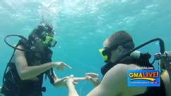 VIDEO: Treasure Hunt Leads to Underwater Proposal