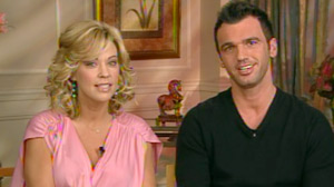 Kate Gosselin speaks to "Good Morning America" with with partner Tony Dovolani on this season?s ?Dancing With the Stars.?