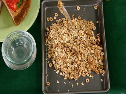 Diane Henderiks homemade granola is shown.