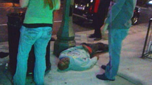 PHOTO son of a police lieutenant who allegedly punched a homeless man