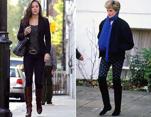 kate middleton vs princess diana. Princess Diana and Kate