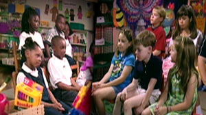 diane and robin talk to kids