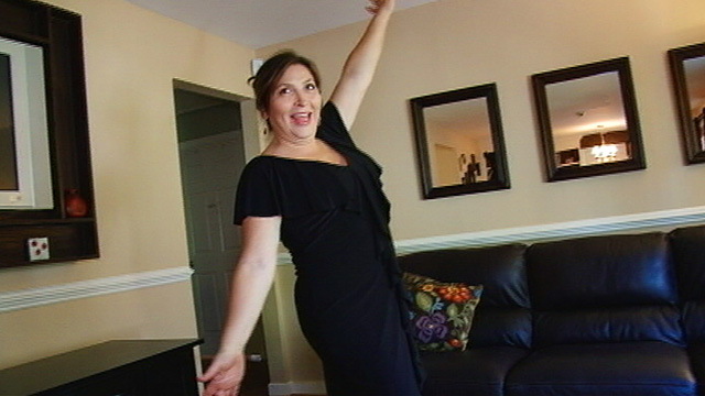 PHOTO: Lauren Bays after her plastic surgery.