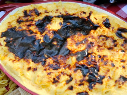 Elizabeth Karmel's Pit-Smoked Longhorn Cheddar Mac & Cheese