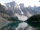 PHOTO World-famous Moraine Lake is a glacially fed lake situated in the Valley of Ten Peaks at an elevation of about 6,183 feet.