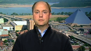 PHOTO Michael Roberts, the pilot who stands to lose his job for refusing to submit to an airport full body scan said today that airport security scanners and full body pat-downs infringe on his rights and amount to "multiple layers of absurdity."
