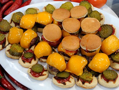 PHOTO: Super Bowl Sliders featured on Good Morning America Feb. 4, 2011