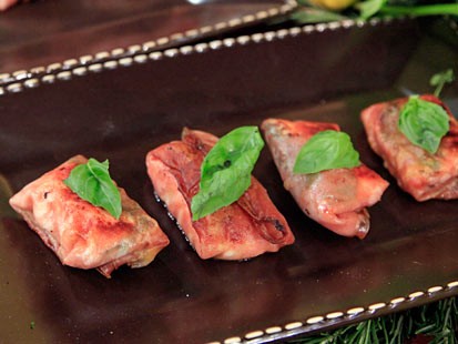 From the kitchen of Mario Batali
Mortadella Ripiena
Different Take on the Hot Pocket