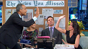 Photo: The News You Missed: Fat Skunk and the Xena: Warrior Princess Handshake