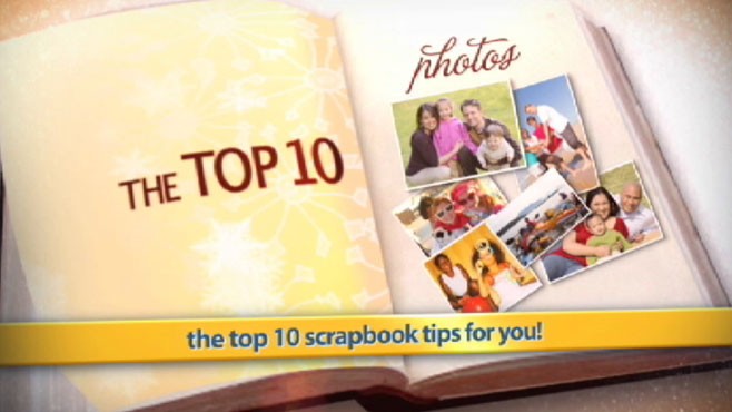 VIDEO: Get the top 10 tips for creating your own scrapbook.