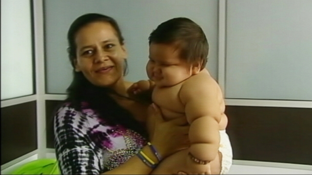 VIDEO: STORYLINE An eight-month-old boy makes headlines in Colombia after weighing in at over 44 pounds.