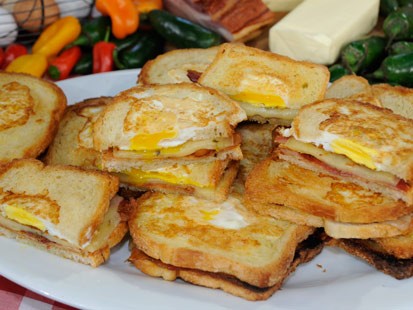Victoria McCrackens One Eyed Jack Breakfast Sandwich
