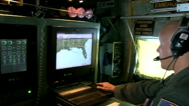 PHOTO: Steve Osunsami rides into the eye of the storm with scientists on a mission.