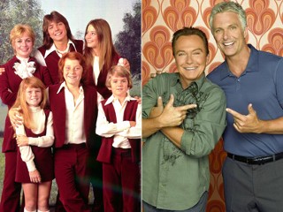 The Partridge Family,David Cassidy Photo circa 1970, left, showing members of the television series The Partridge Family. David Cassidy, left, and Patrick Cassidy from the ABC series Ruby & the Rockits. (Michael Ochs Archives/Getty Images; BOB DAMICO/ABC)