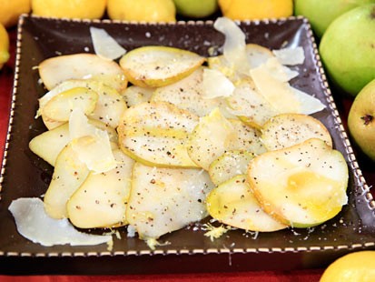 From the kitchen of Mario Batali
Pear Carpaccio
Fresh and Deliciou