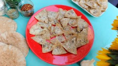 PHOTO: Daphne Oz shares her recipe for pita chips with "Good Morning America."