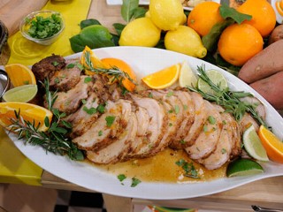 Orange, Cumin and Cilantro Roasted Pork Loin