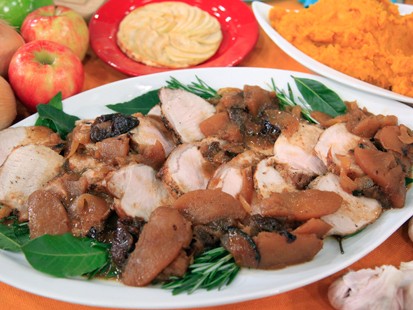 PHOTO Pork Loin with Apples and Prunes