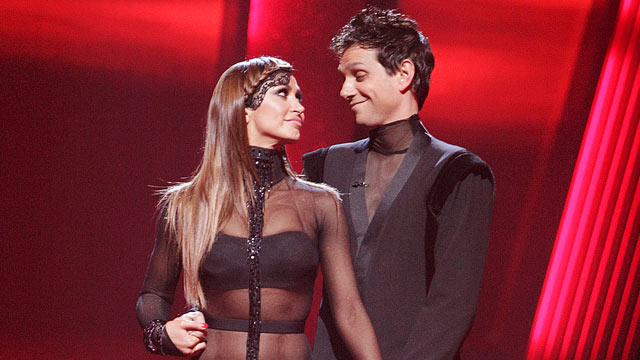 PHOTO: Karina Smirnoff and Ralph Macchio are shown on "Dancing with the Stars."