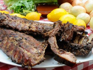 Emmitt Smith's Smoked Baby Back Ribs