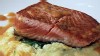 PHOTO:Wild King Salmon With Corn Pudding