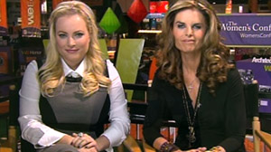 Maria Shriver and Meghan McCain on Good Morning America